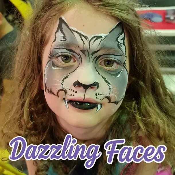 Animal face paint design