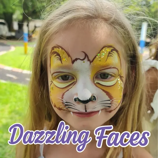 Animal face paint design