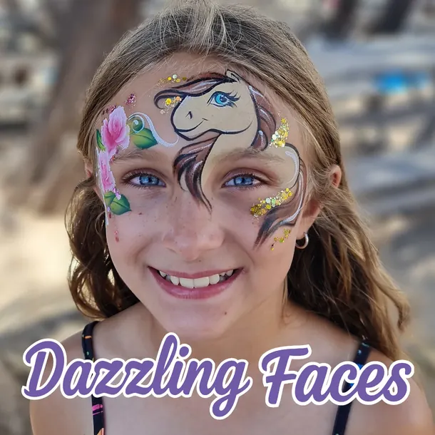 Animal face paint design