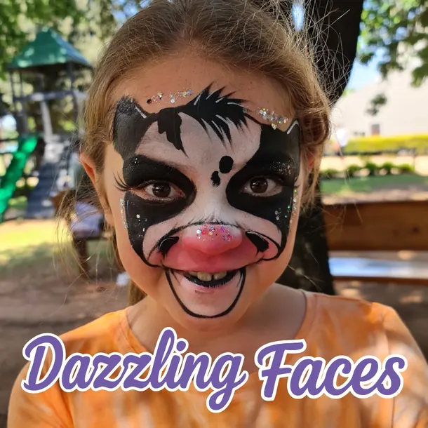 Animal face paint design