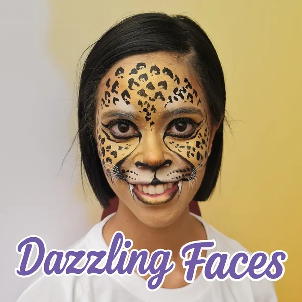 Animal face paint design