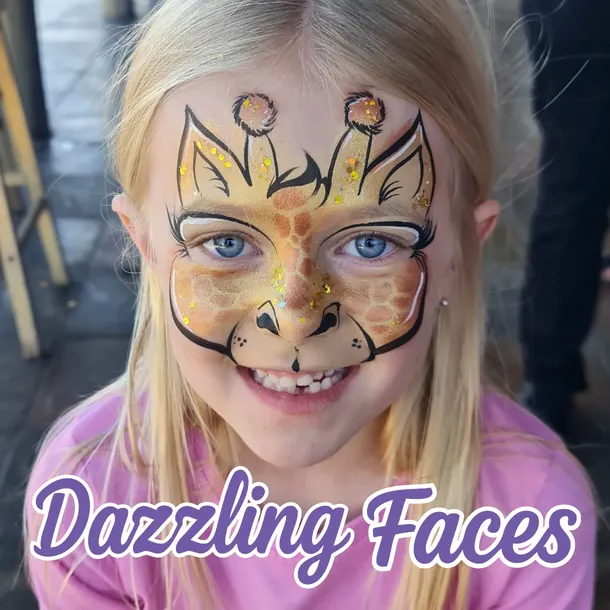Animal face paint design