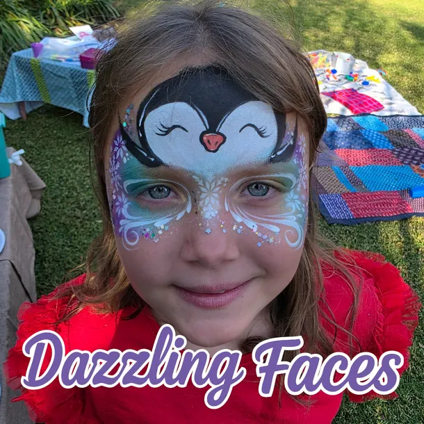 Animal face paint design