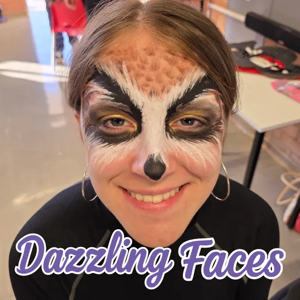 Animal face paint design