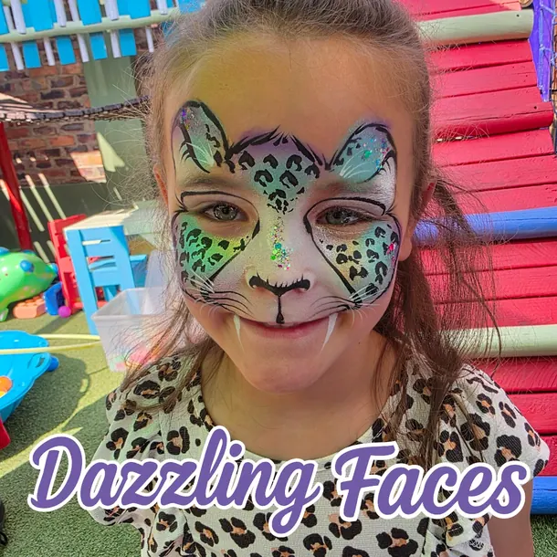 Animal face paint design