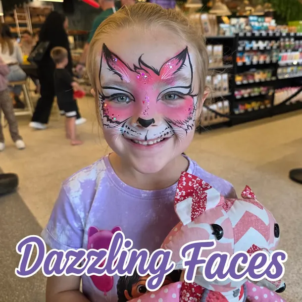 Animal face paint design