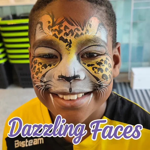 Animal face paint design
