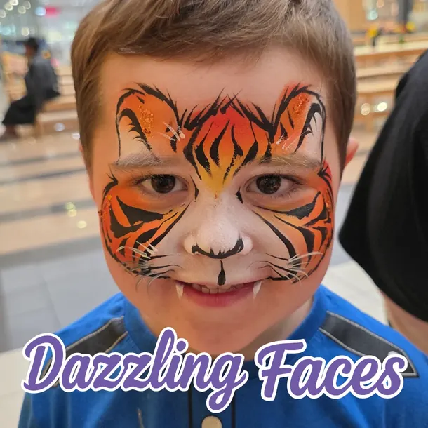 Animal face paint design