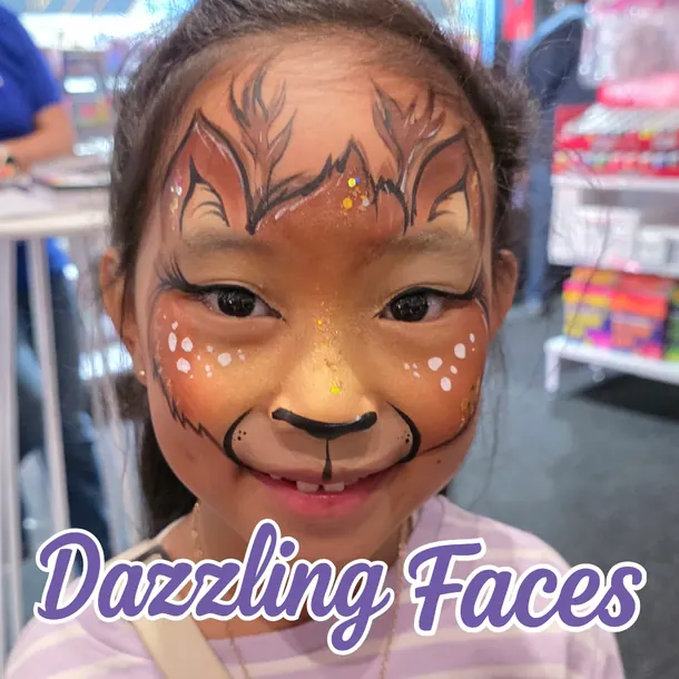 Animal face paint design