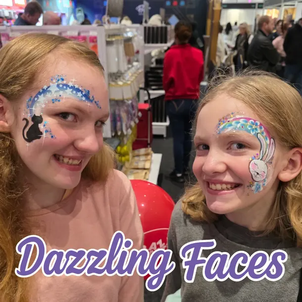 Animal face paint design