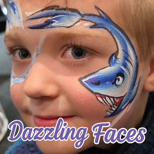 Animal face paint design