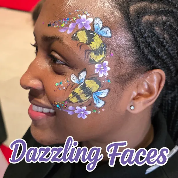 Animal face paint design