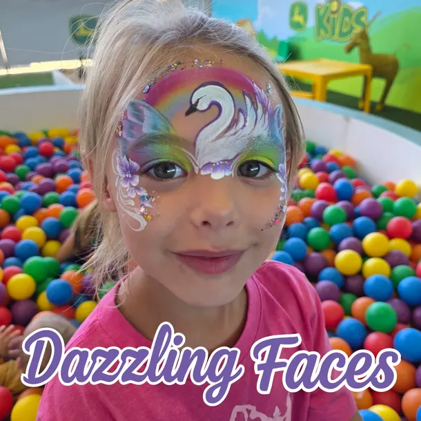 Animal face paint design