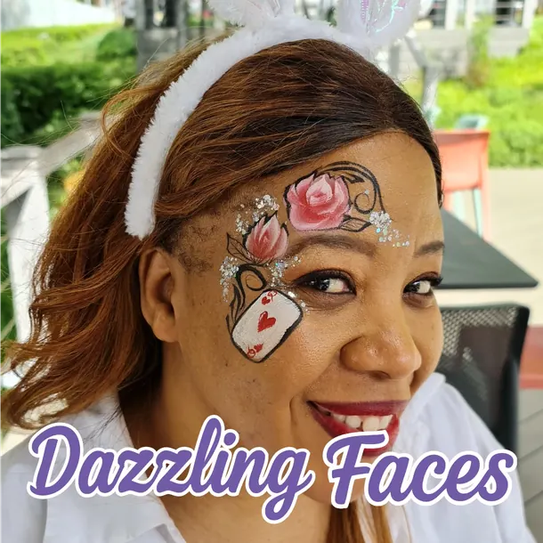 Character face paint design