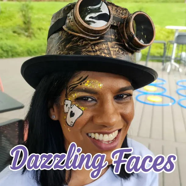 Character face paint design