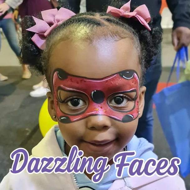 Character face paint design