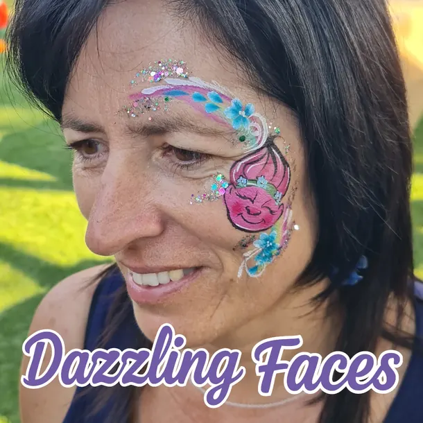 Character face paint design