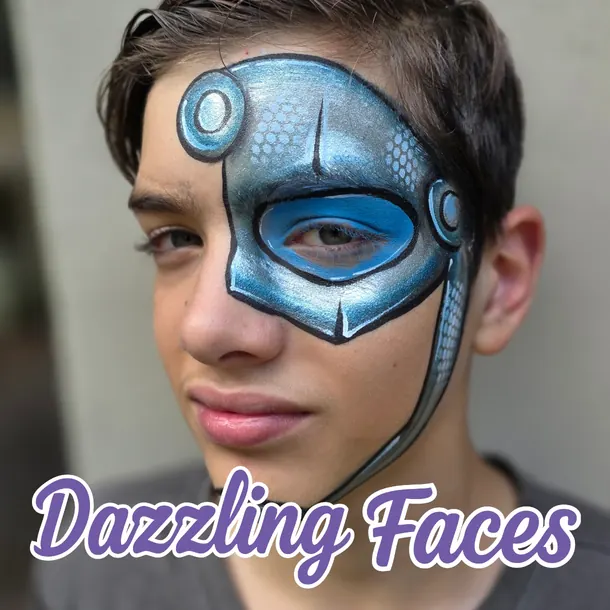 Character face paint design