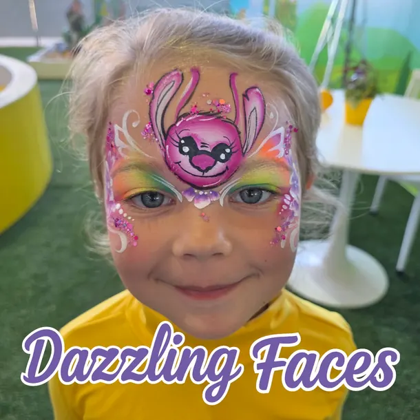 Character face paint design