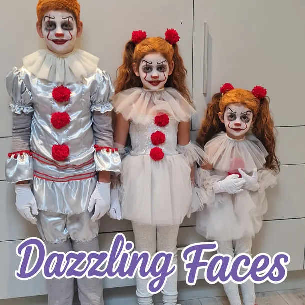 Halloween face paint design