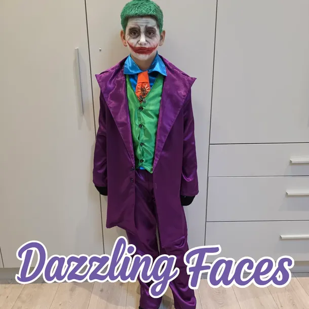 Halloween face paint design