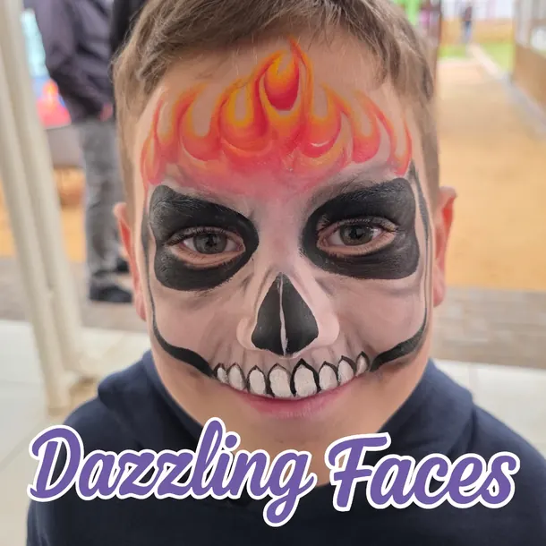 Halloween & Scary face painting examples