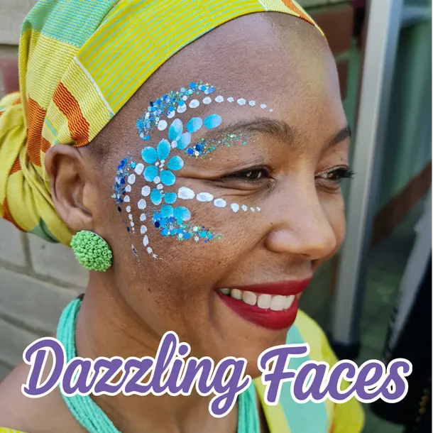 Heritage Day face paint design