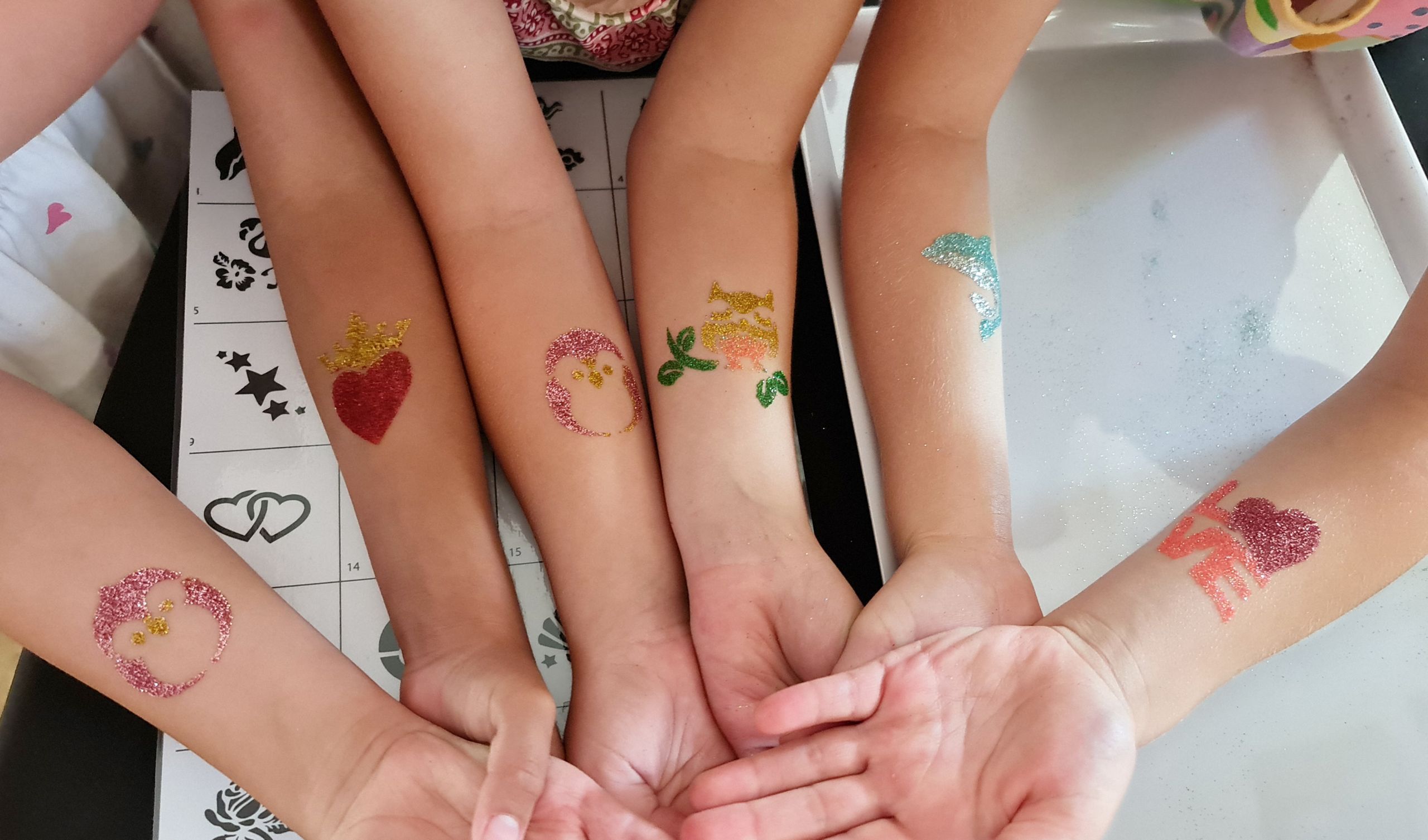 Glitter Tattoos